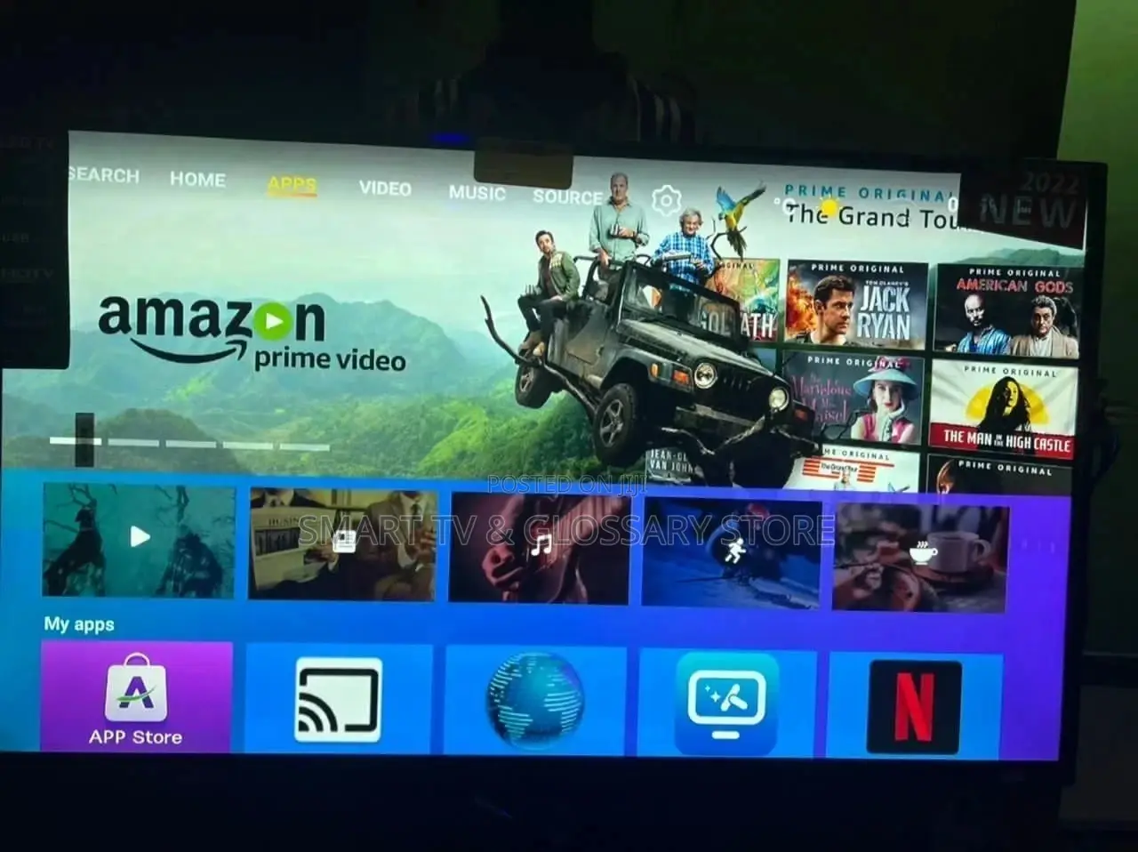 LG Smart TV Android 49 " With Netflix Facebook Youtube