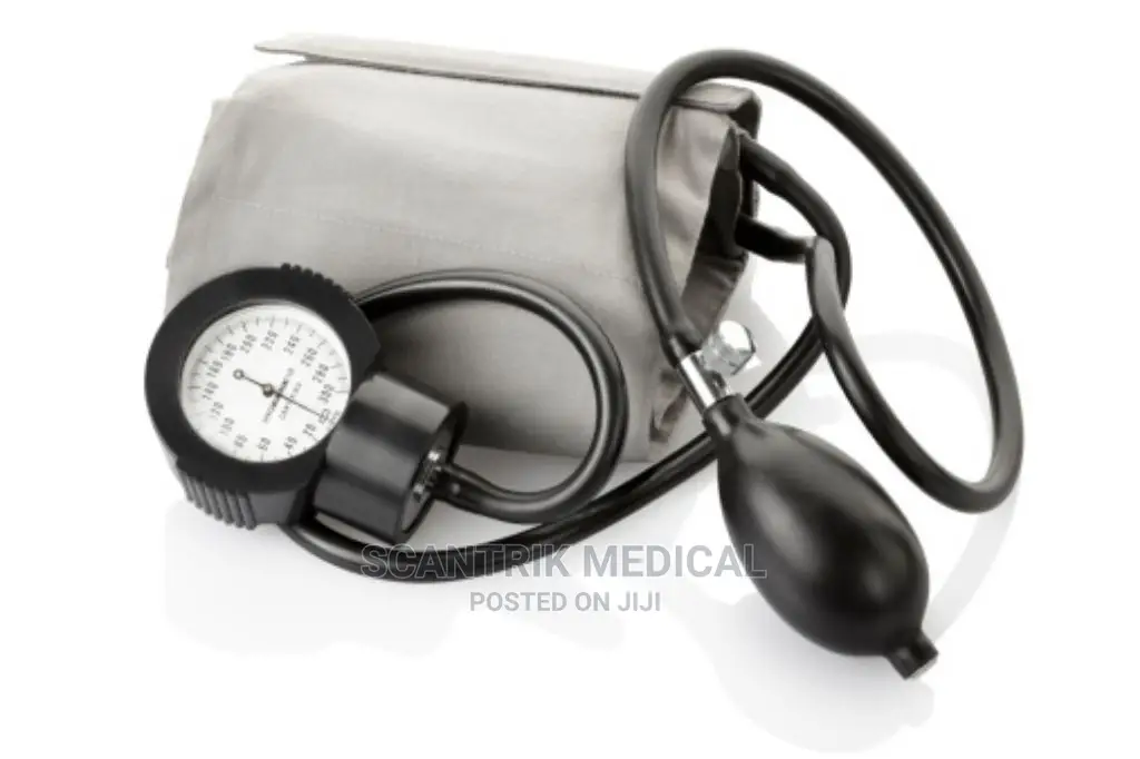 Portable Blood Pressure Cuff Kit With Manual