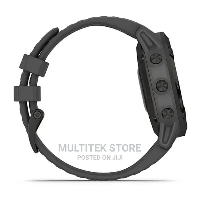 Fenix 6 - Pro Solar Edition Black With Slate Grey Band