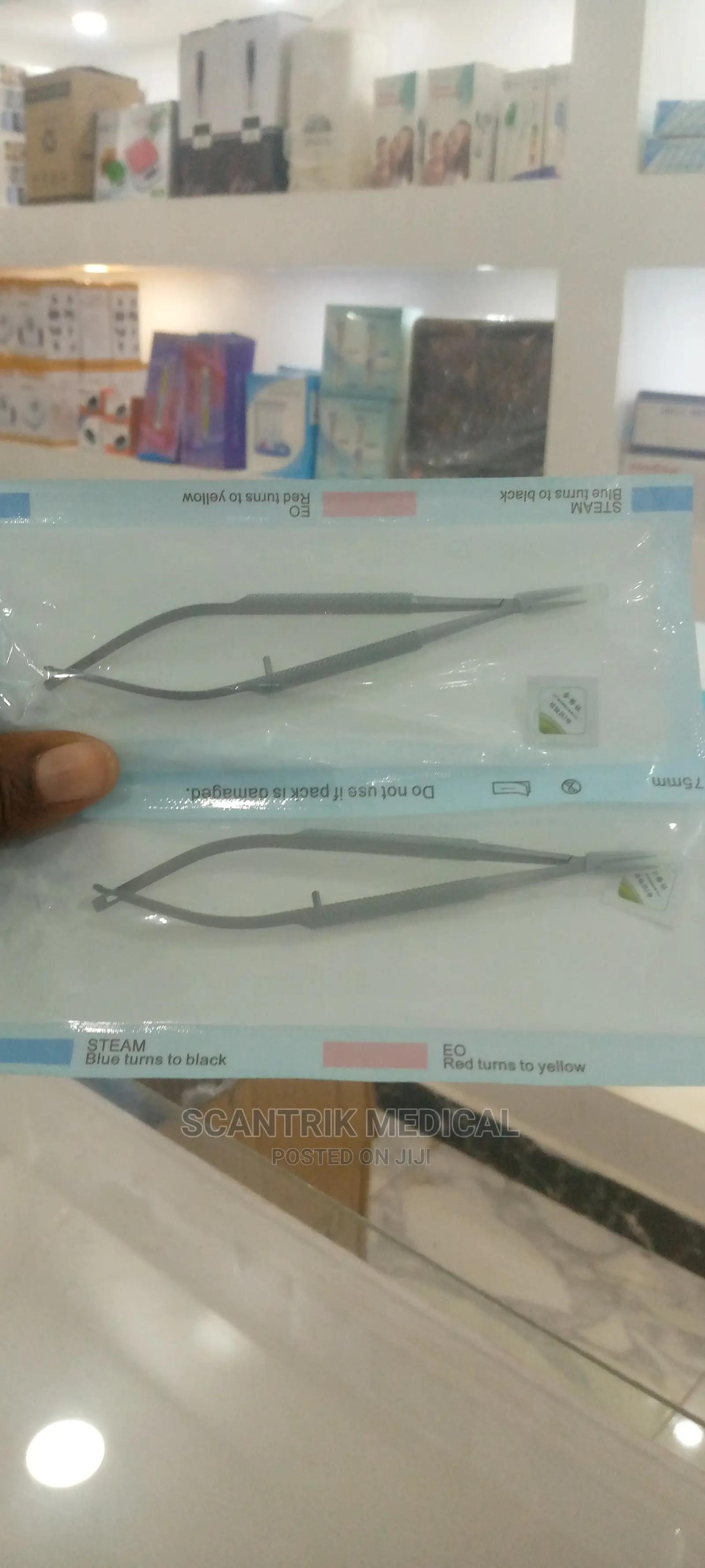 Micro Needle Holder Tip Straight With Lock