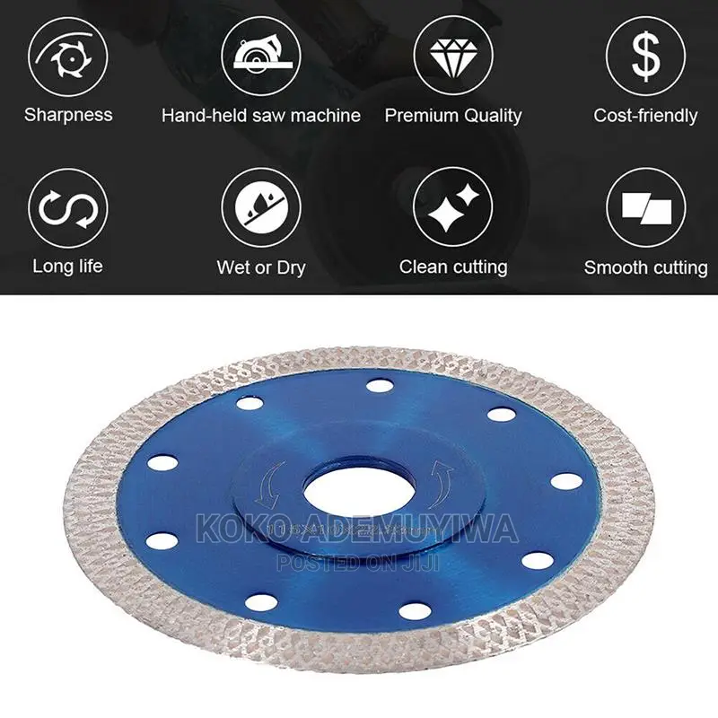 115mm Mesh Wave Diamond Cutting Disc Blade for Tile Marble