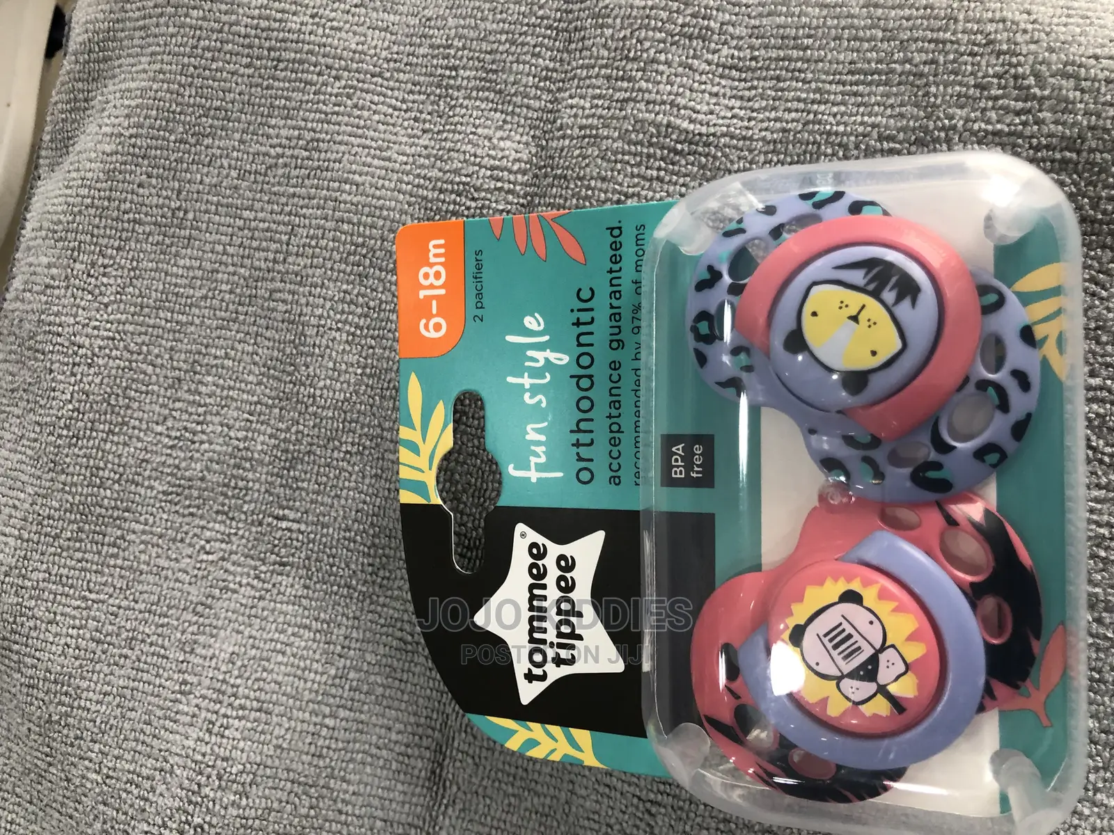 Tommee Tippee Baby Pacifiers 0-6m, 6-18m, 18-36m