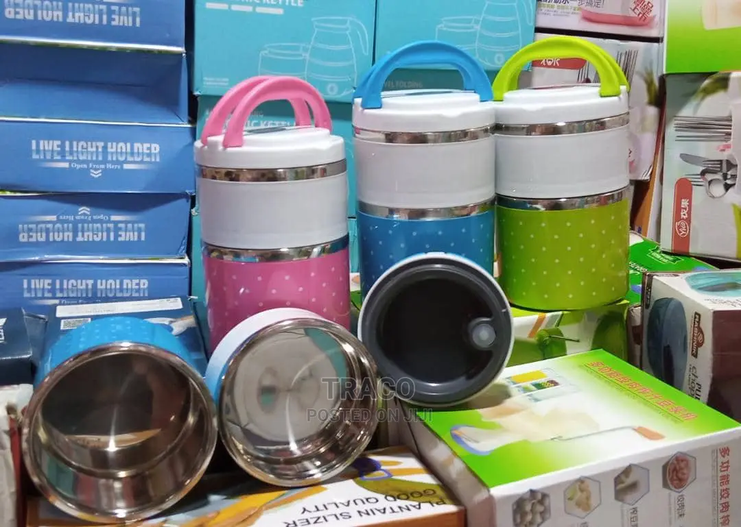 Children Food Flask Double Layers