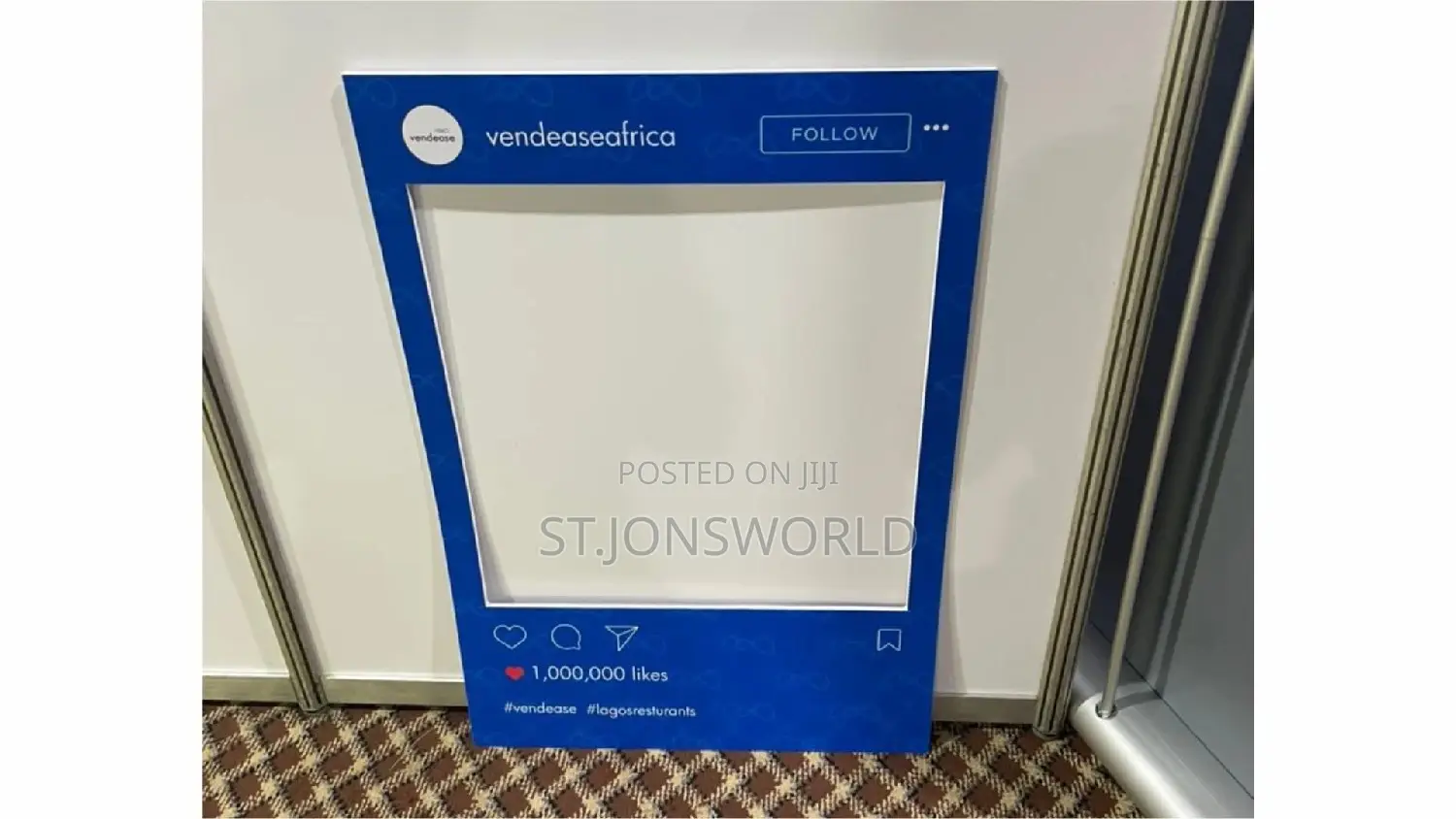 Instagram Selfie Board Frame
