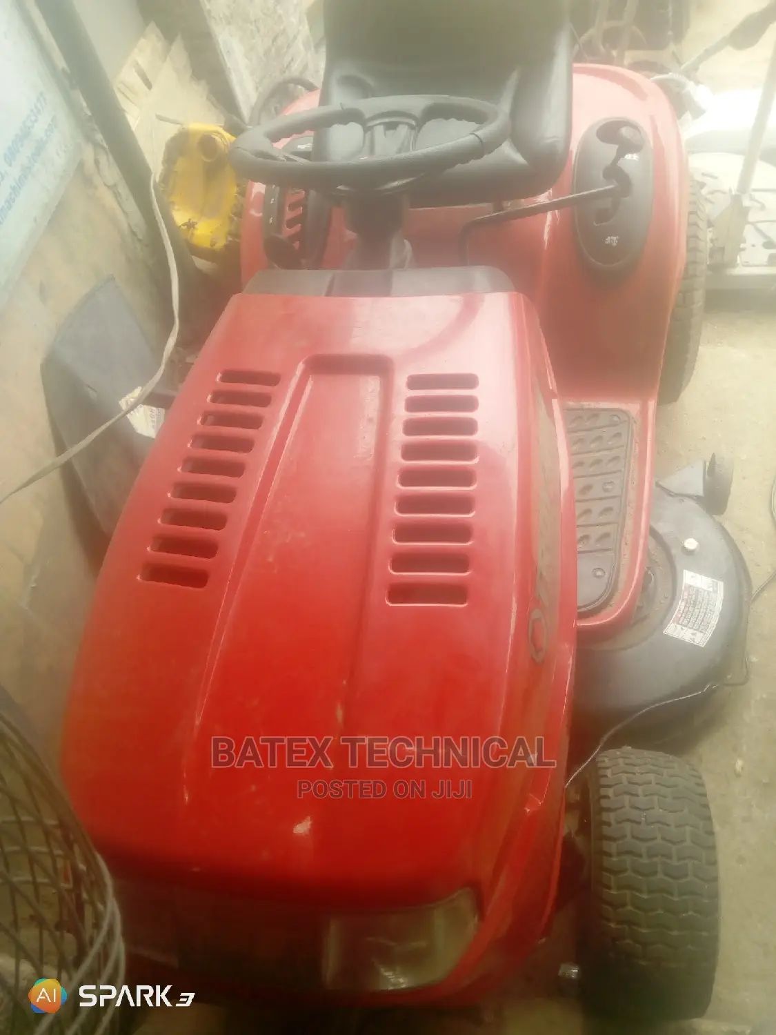 Driving Lawn Mower