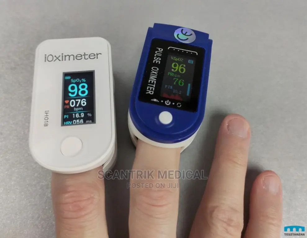 Pulse Oximeter Display Blood Oxygen Saturation Spo2 Mechine