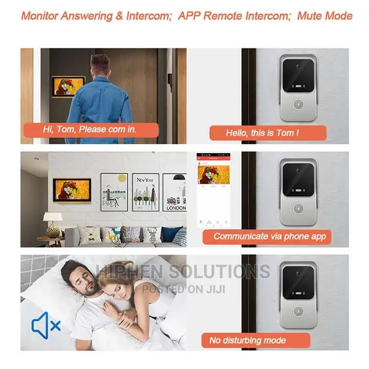 Household Safety HD Video Door Phone