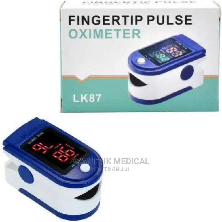 Portable Oxygen Sensor With Batteries, O2 Saturation Monito