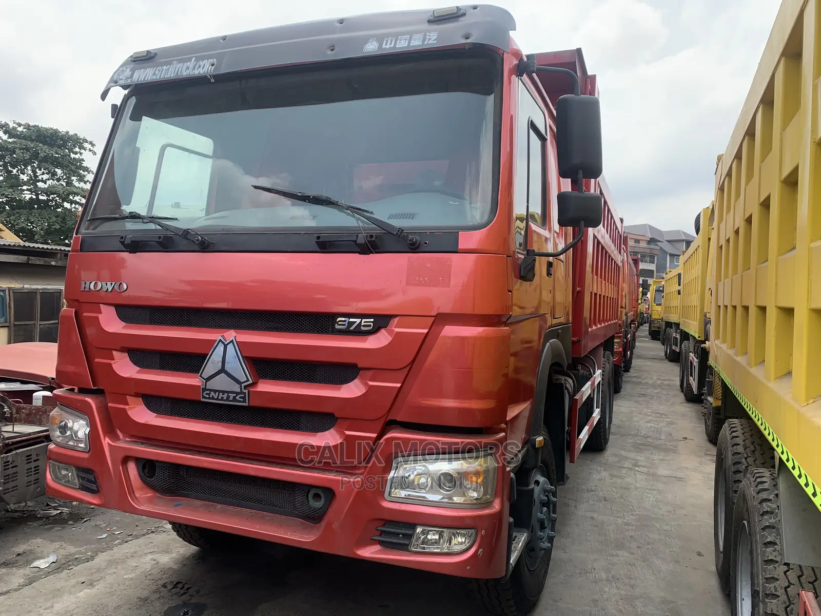 Foreign Used CNHTC Howo Truck 2014 Red