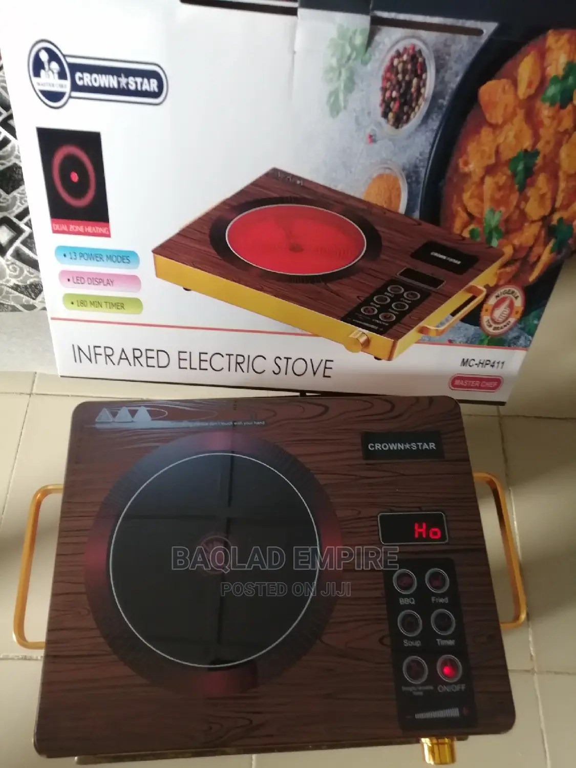 Crown Star Infrared Electric Stove