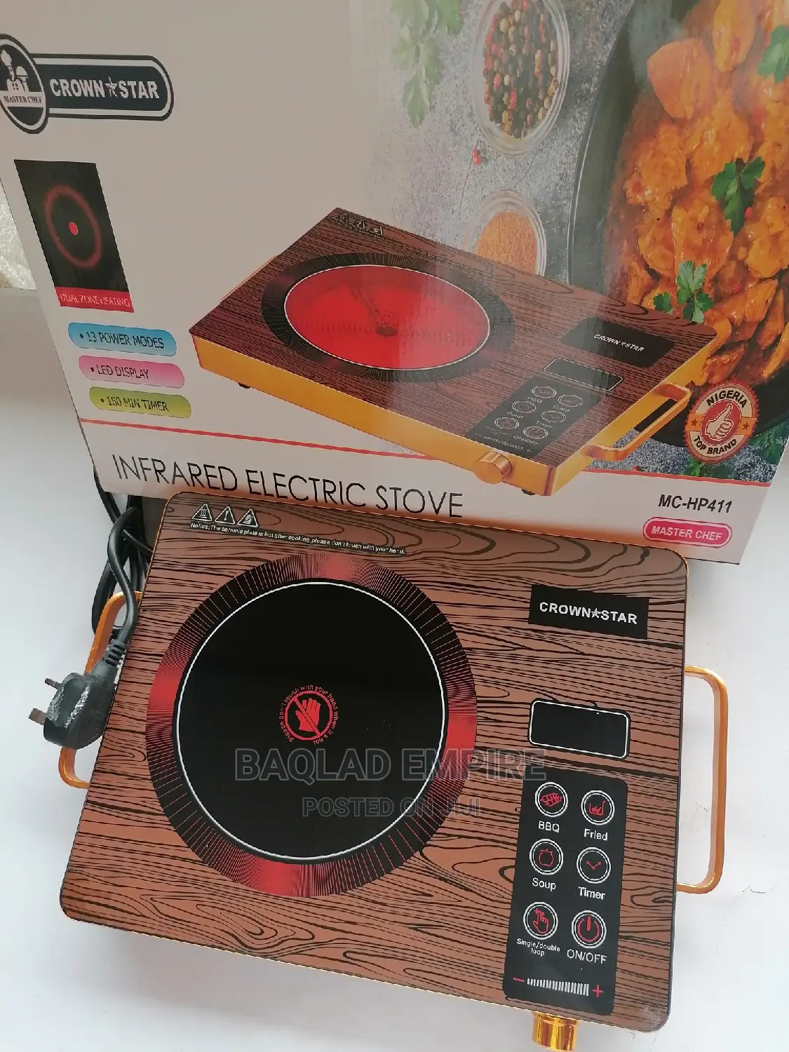 Crown Star Infrared Electric Stove