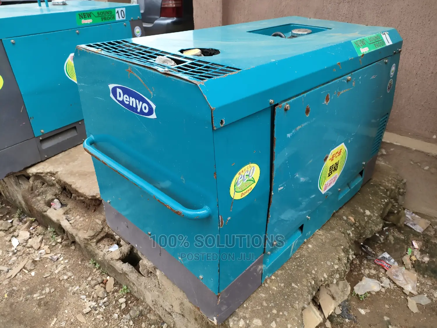 7kva Denyo Japanese Sound Proof Generator for Sale