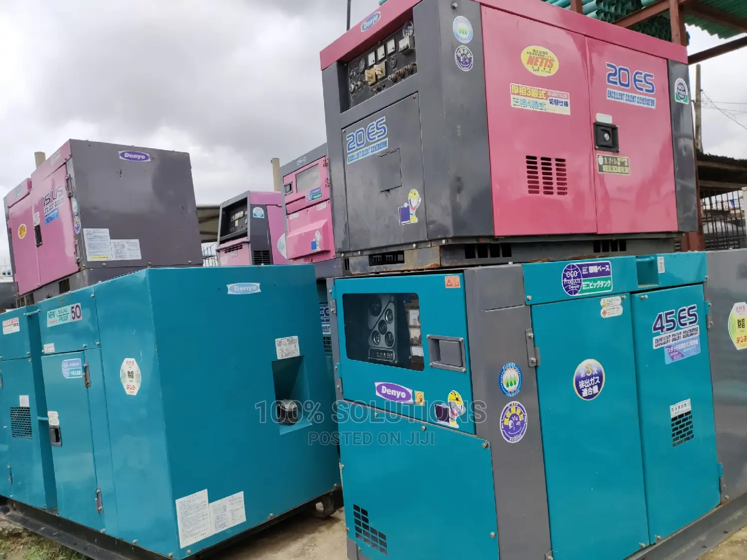 20KVA Denyo Japanese Sound Proof Generator for Sale