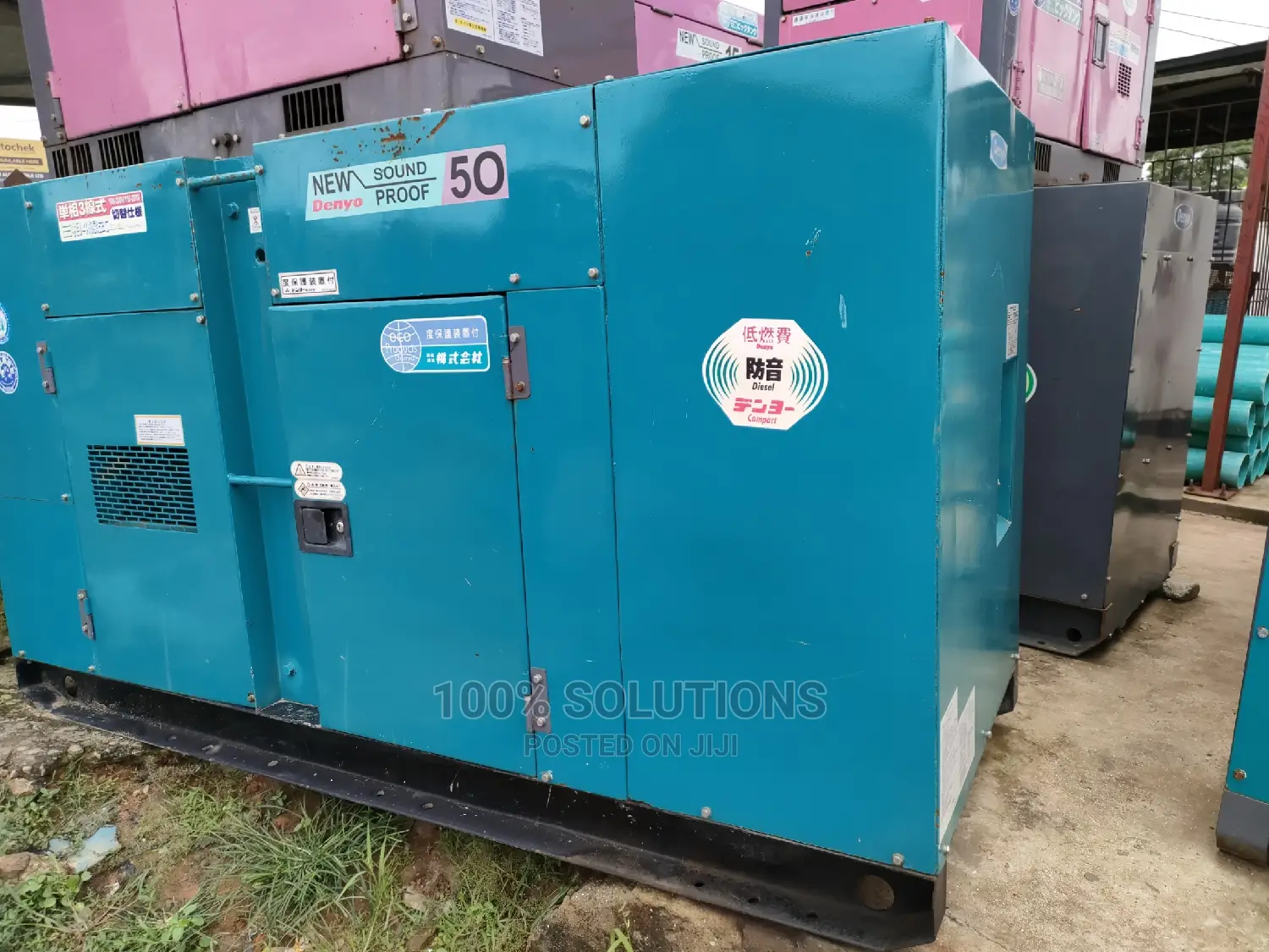 50kva Denyo Japanese Sound Proof Generator for Sale