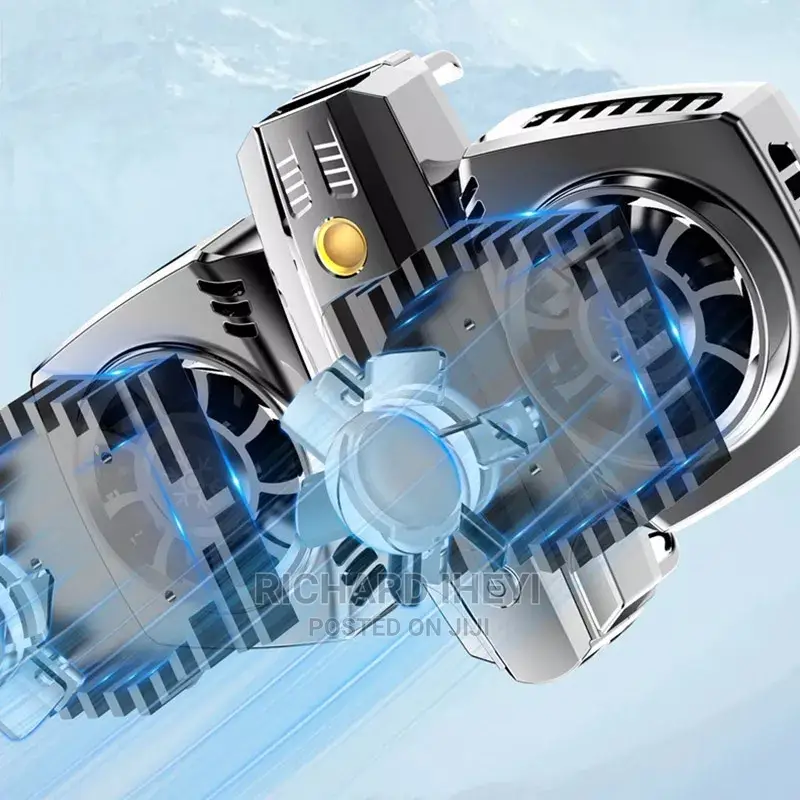 Phone Cooler Semiconductor Dual Cooling Fan Radiator