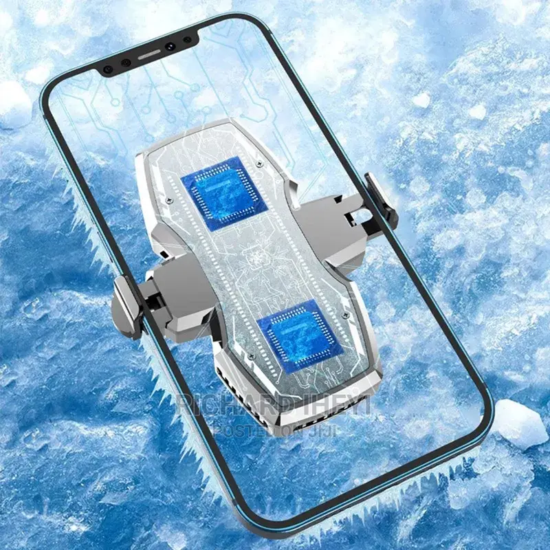 Phone Cooler Semiconductor Dual Cooling Fan Radiator