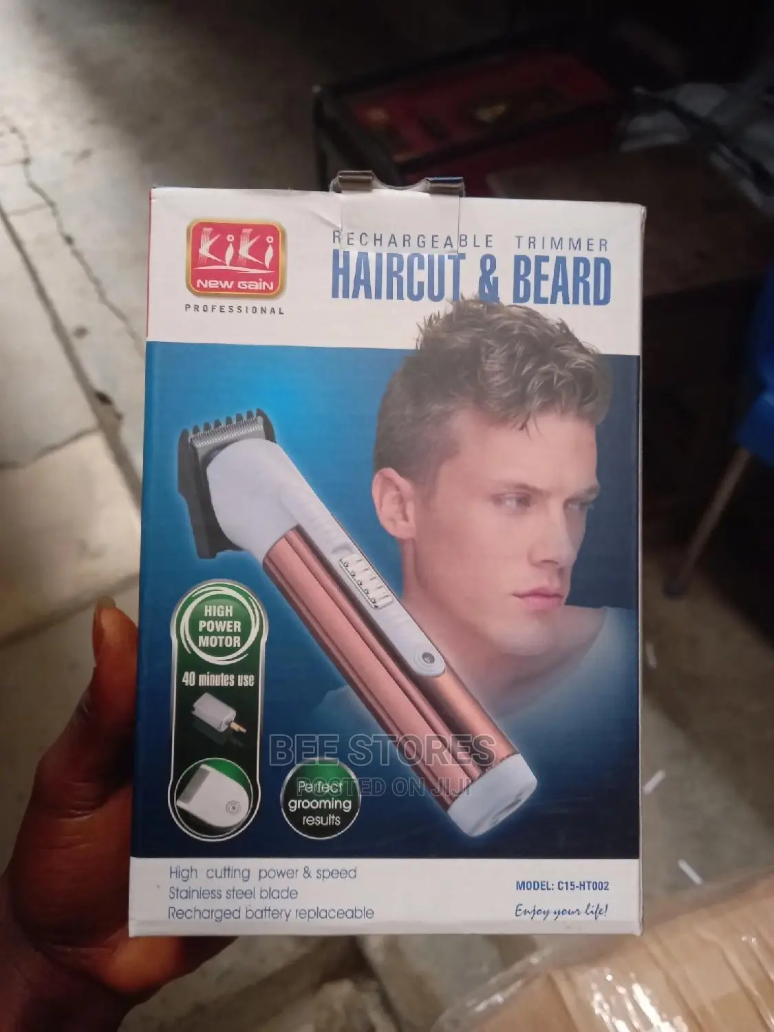 Kiki Rechargeable Trimmer Hair Cut/Beard
