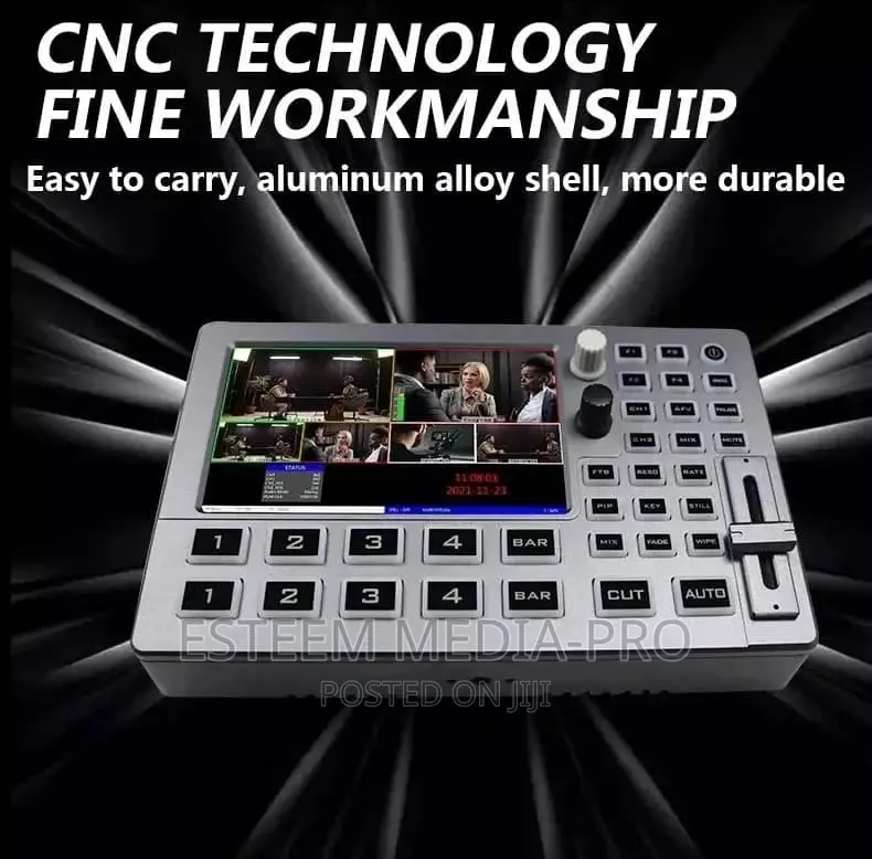 Devicewell Hds8101 5" FHD LCD-Screen Vidio Mixer Luma/Chroma