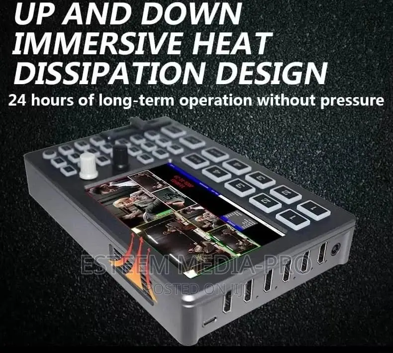 Devicewell Hds8101 5" FHD LCD-Screen Vidio Mixer Luma/Chroma