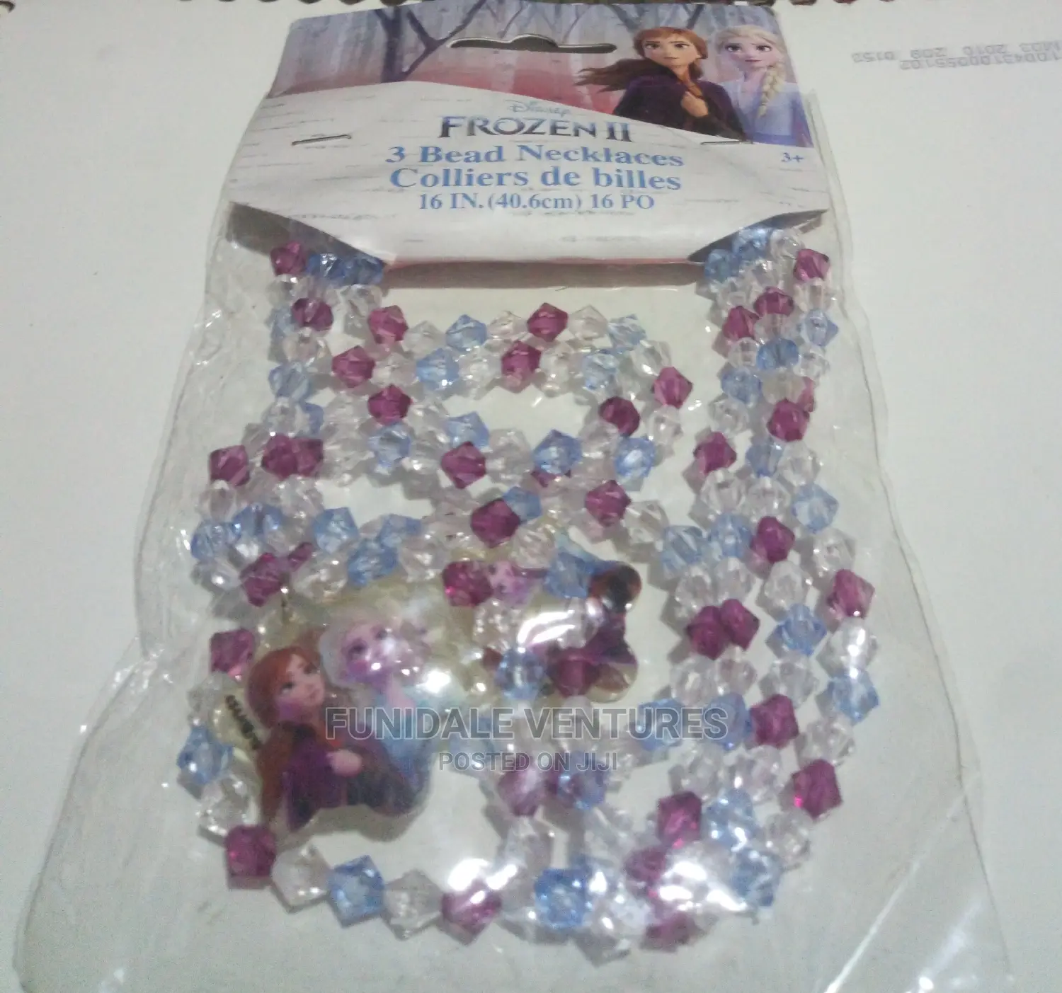 Three Pack Disney Frozen Necklace