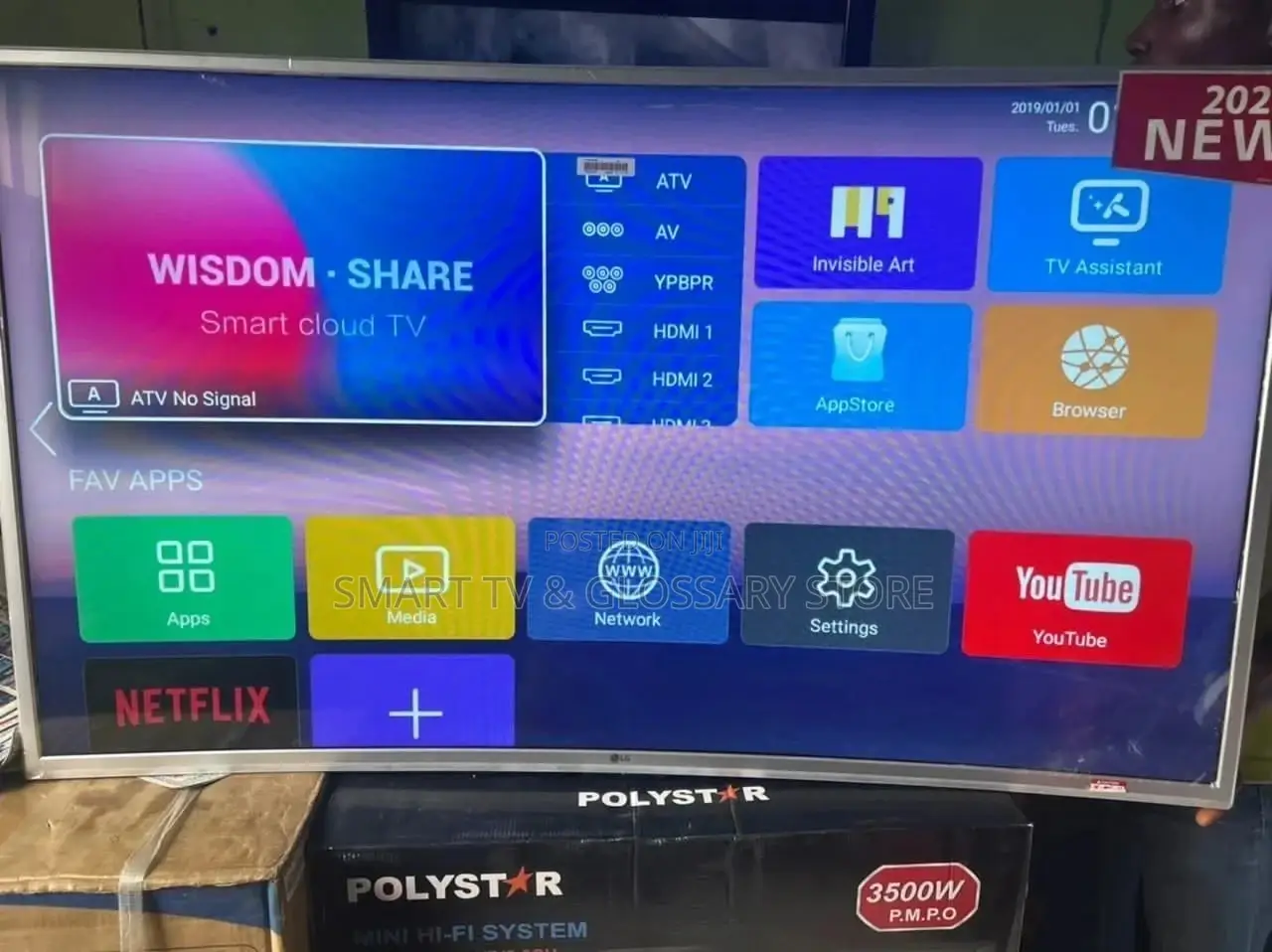 New LG Frameless 32 Inches LED TV