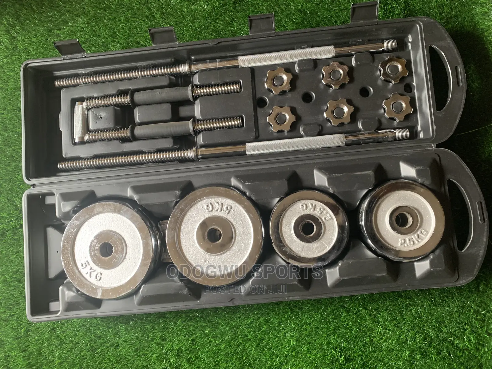 50kg Adjustable Chrome Dumbbell C411