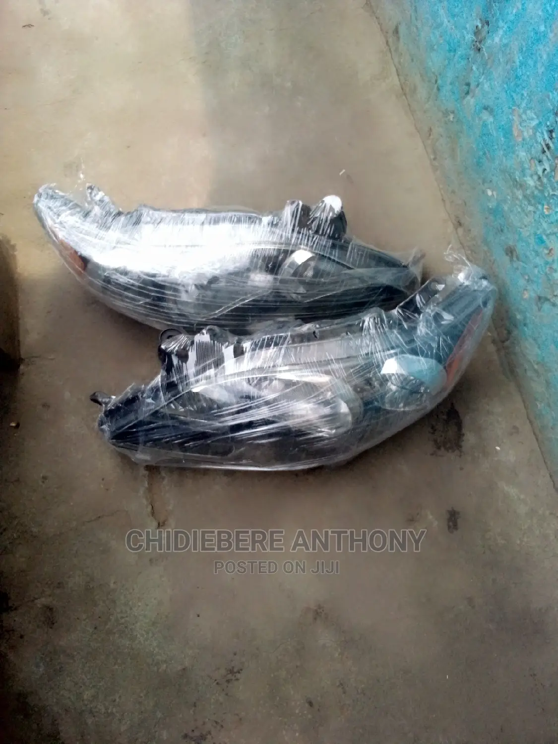 Original Dark Face Headlight Corolla 2010 Model, Available