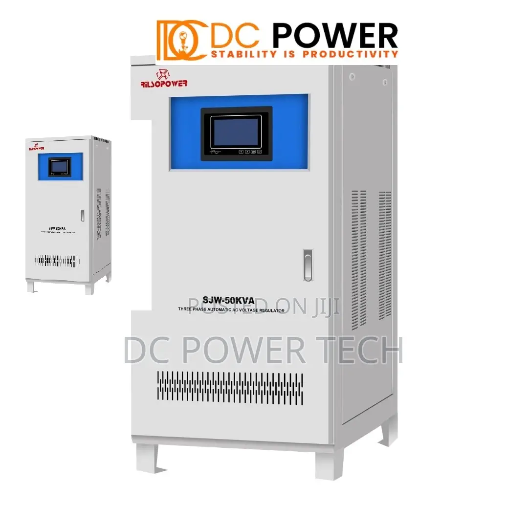 50KVA 3-Phase SJW-SERIES Rilsopower Servo Stabilizer