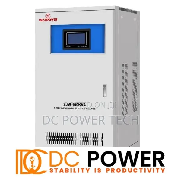 100kva Rilsopower Three-Phase Stabilizer SJW 100-Kva