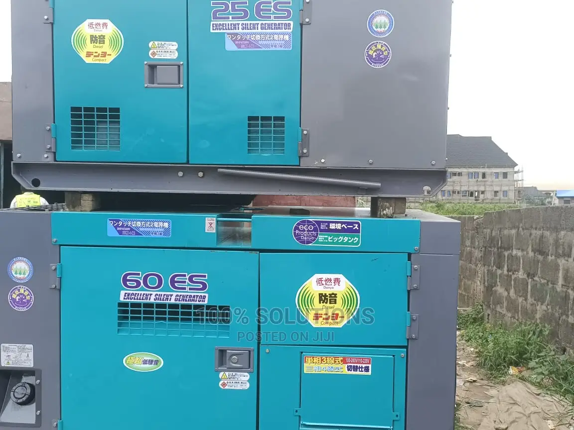 25kva Denyo Japanese Sound Proof Generator for Sale