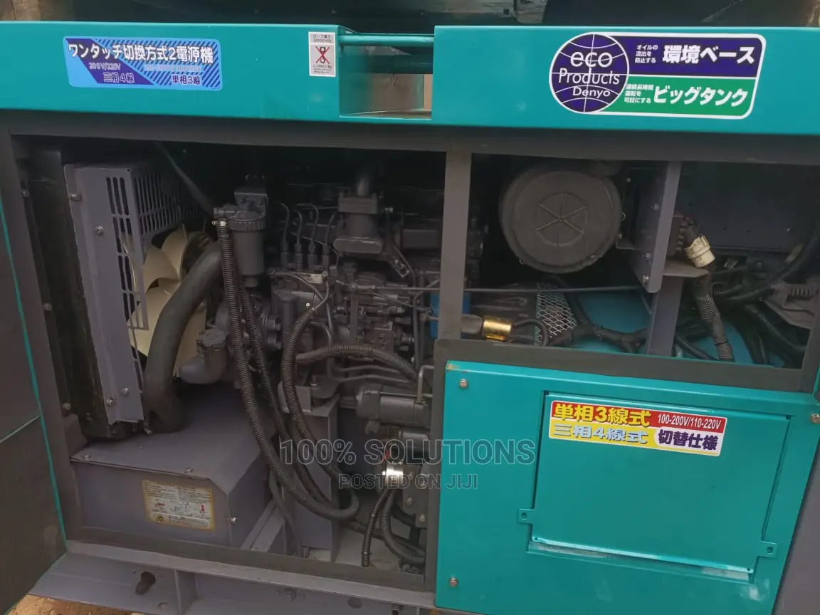 60kva Denyo Japanese Sound Proof Generator for Sale