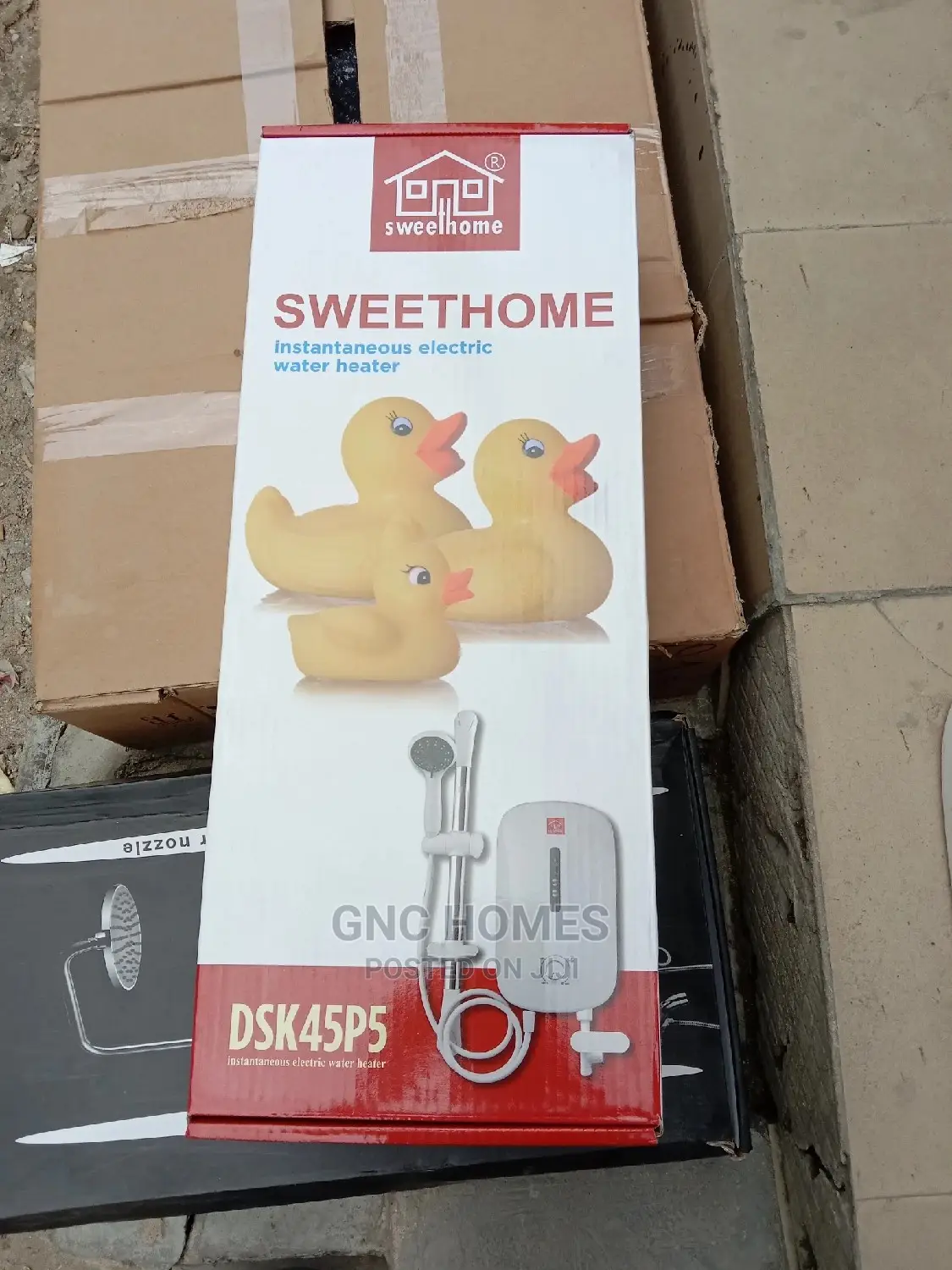 Instant Water Heater Sweet Home With Hand Shower