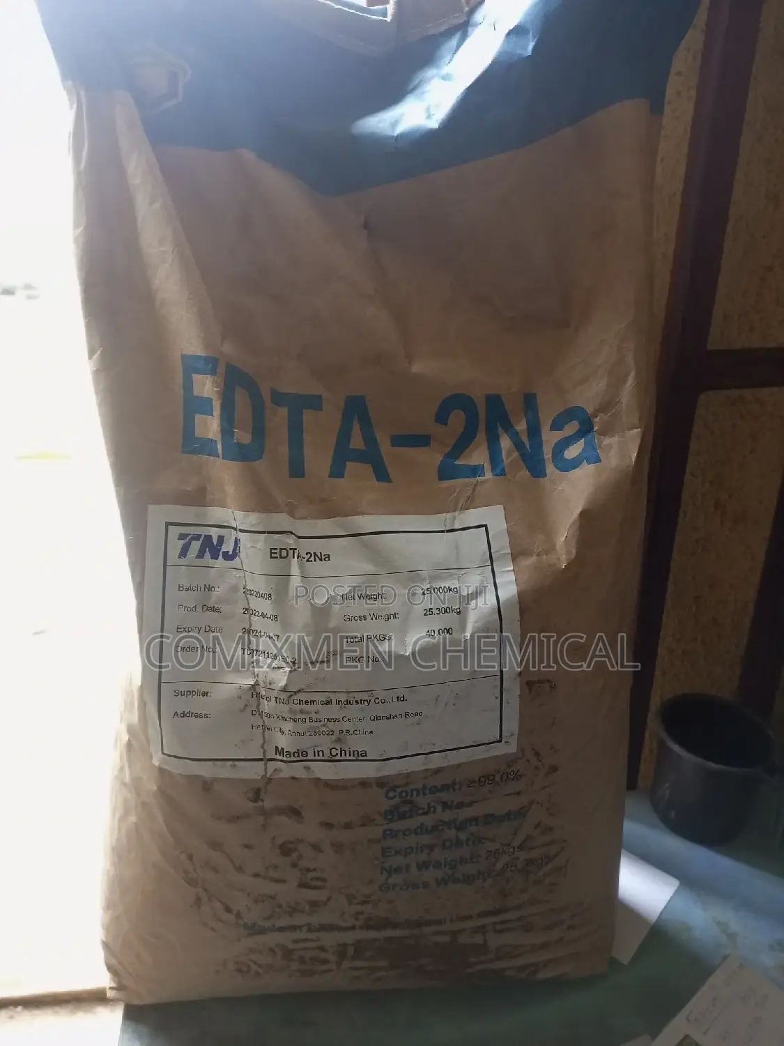 Di Sodium EDTA. ( EDTA 2NA)