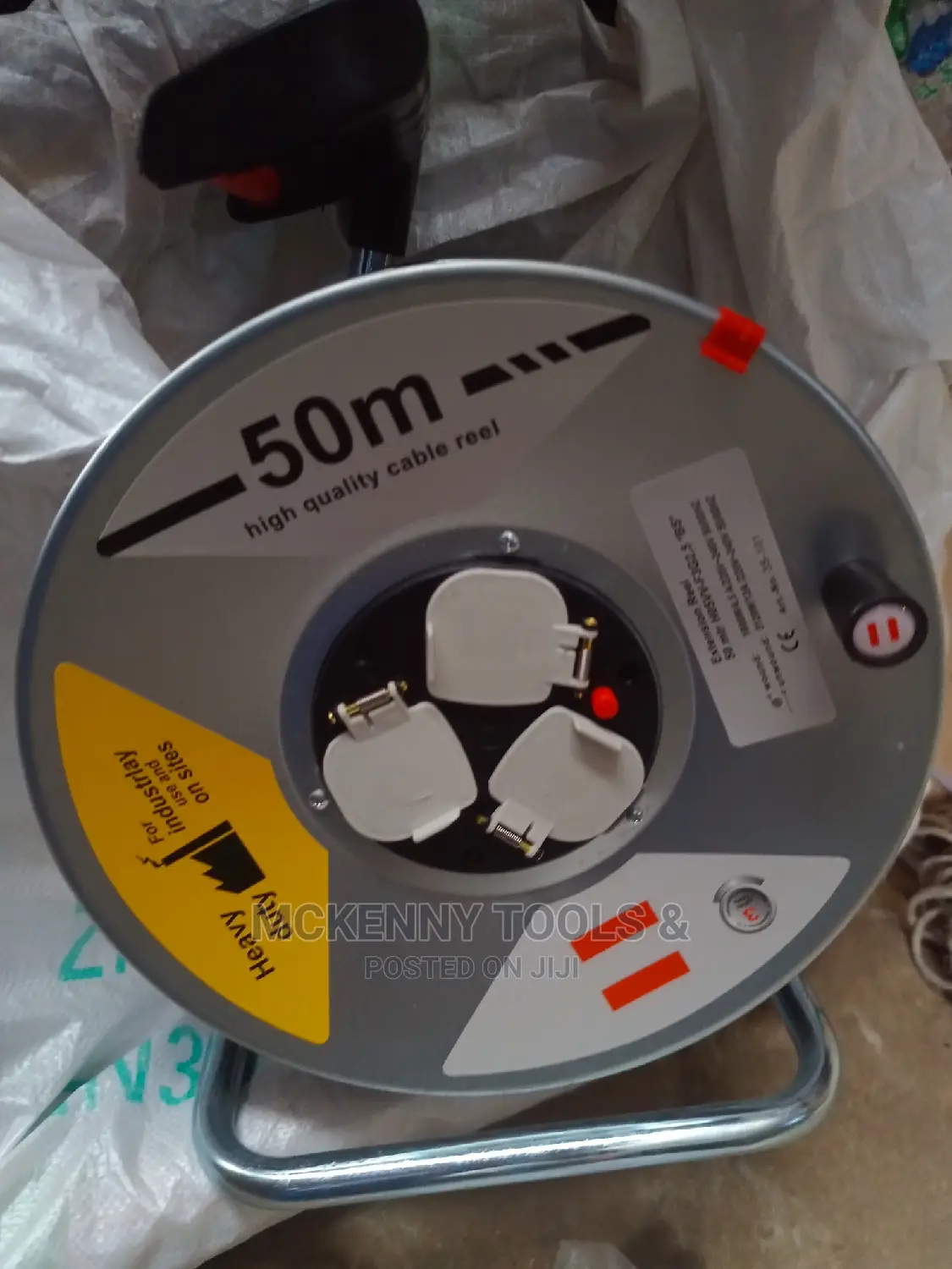 Brennenstuhl Cable Reel With Safety Cut Out (50 M)