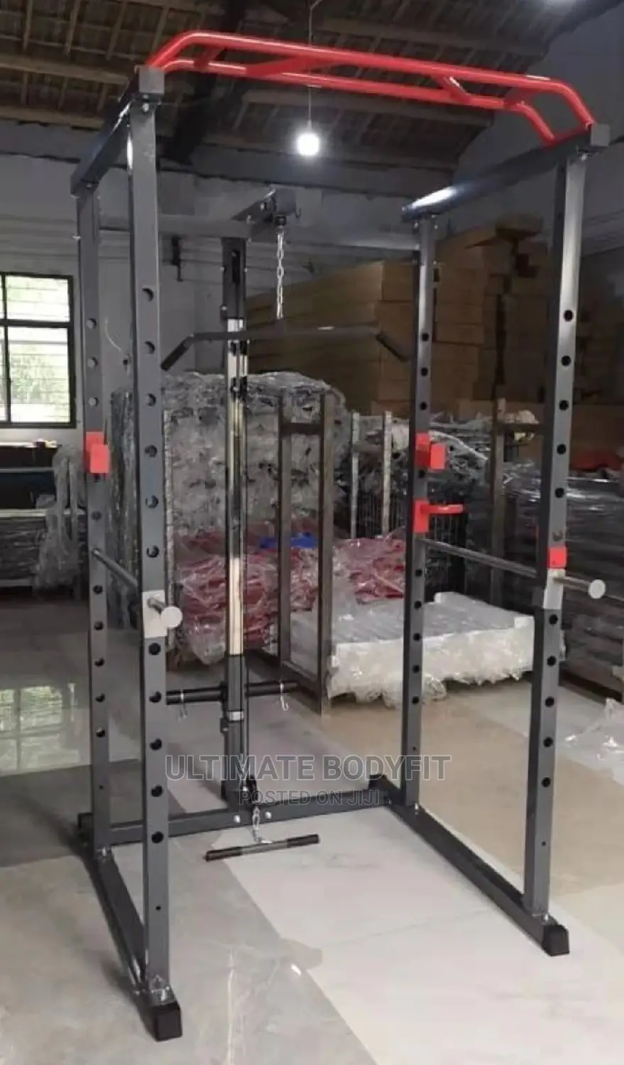 Brand New Power Rack With Lat Pull Down Squat Rack