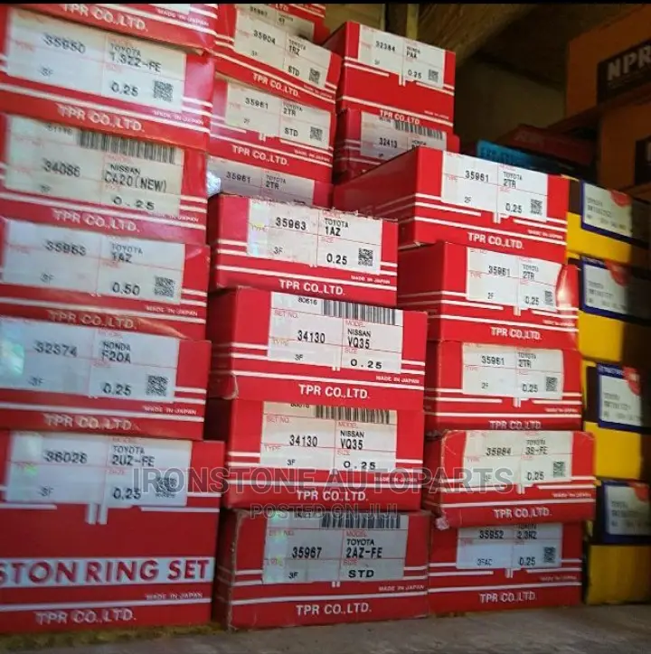 Japan Npr Tp Piston Rings - 1ur, 3ur, 1hz, 2tr, 1gr Engines