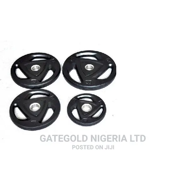 P2410B.20 Olympic Tri-Grip Rubber Plates 20kg (Pair)