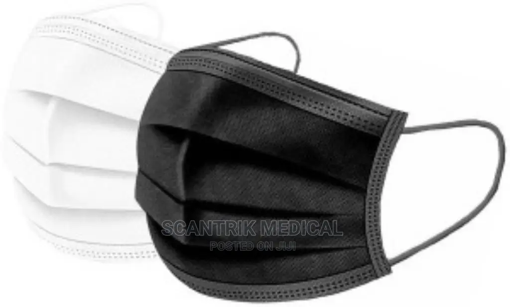 Comfortable Breathable White Face Mask for Adult