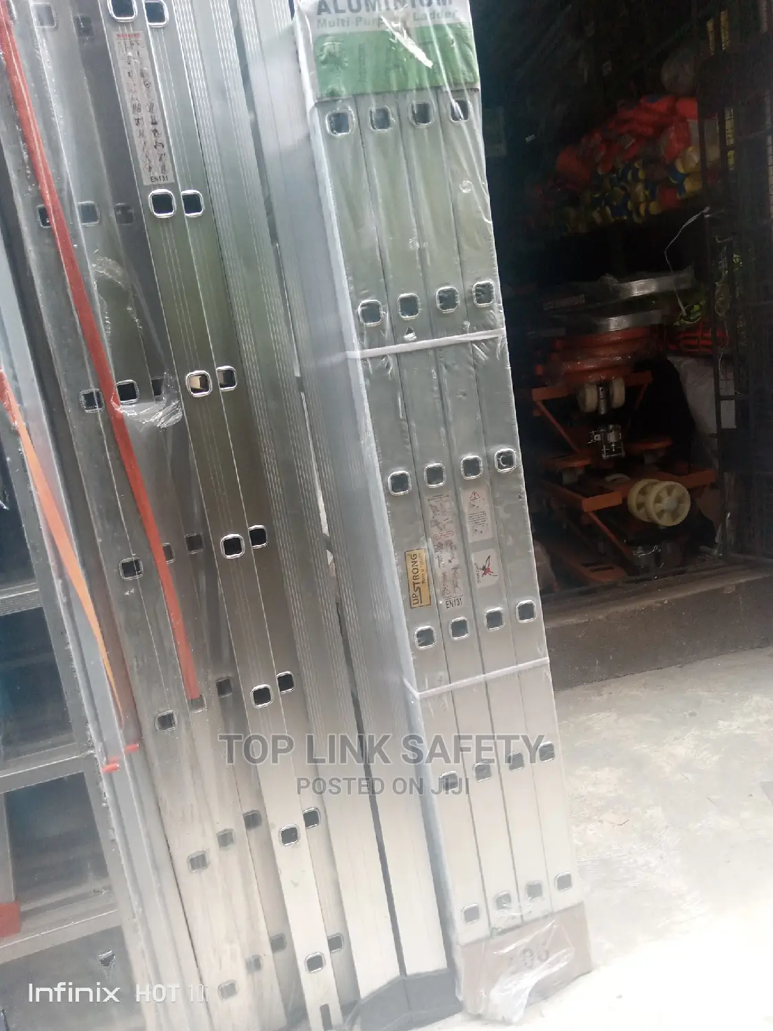 4 by 6 Folding Ladder Aluminum