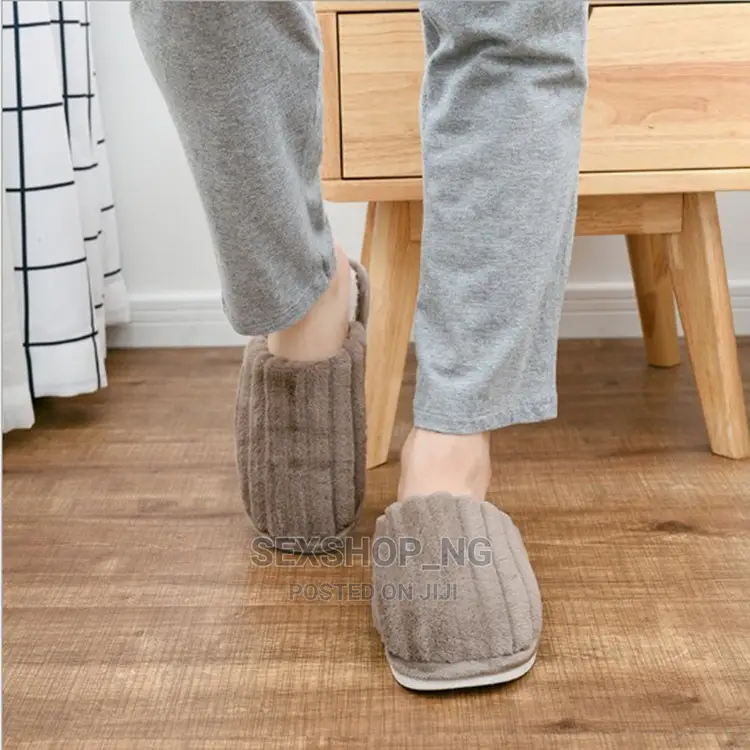 Warm Cozy Unisex Slippers Fuzzy Indoor Warm Cuddly Wear