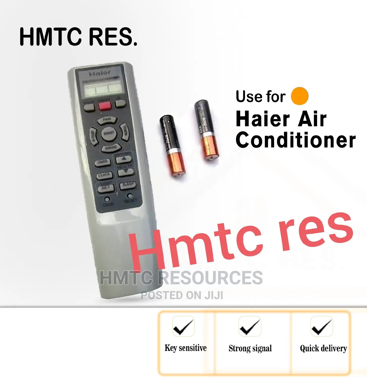Haier Thermocool Air Conditioner Remote Control