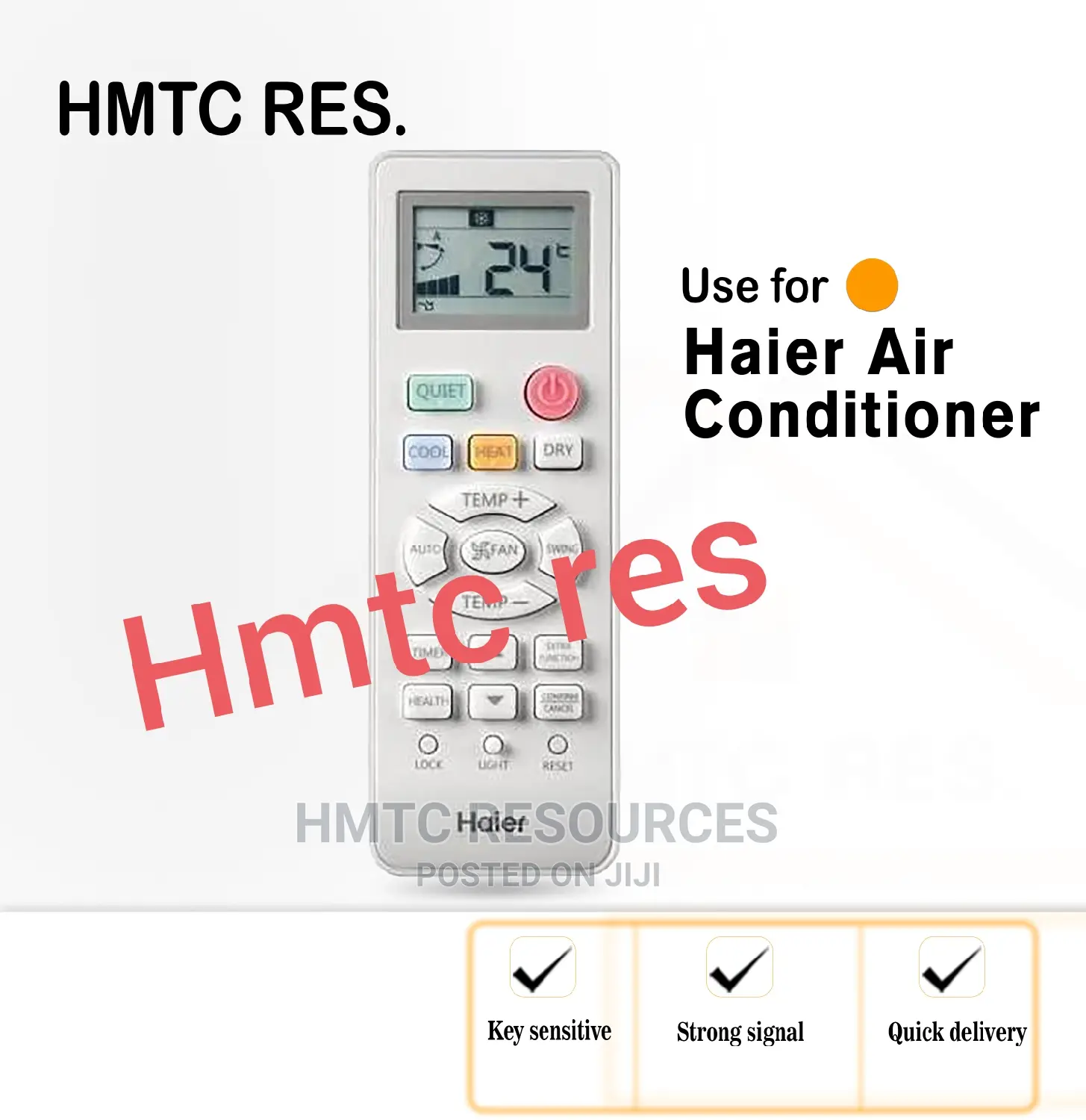 Haier Thermocool Air Conditioner Remote Control