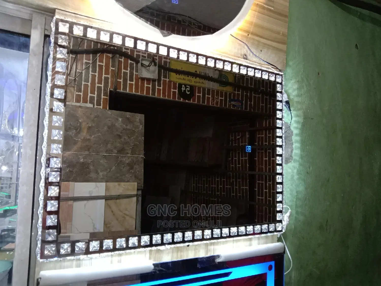 Crystal Led Mirror Bathroom