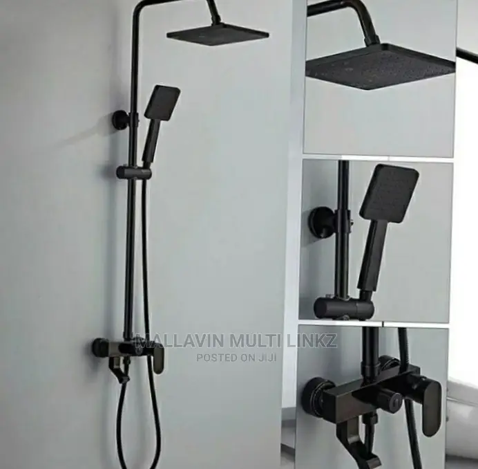 Standing Shower Mixer (Black)
