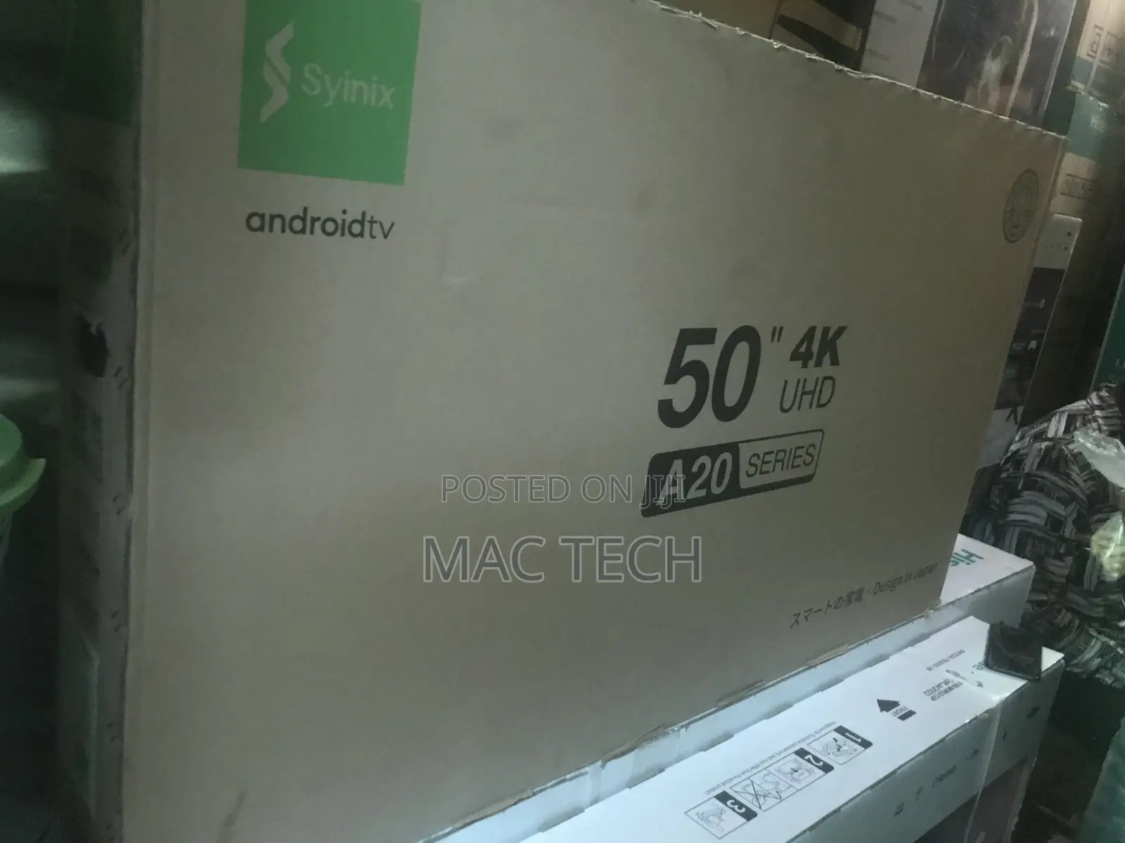 50 Inches Syinix Android Smart Tv