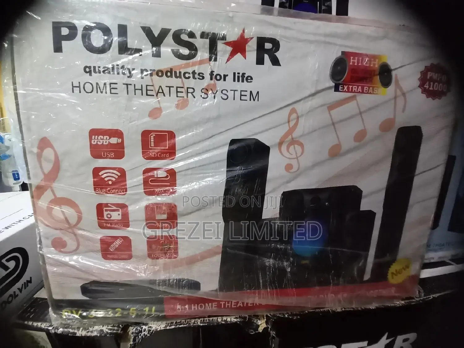 Polystar Home Theater System