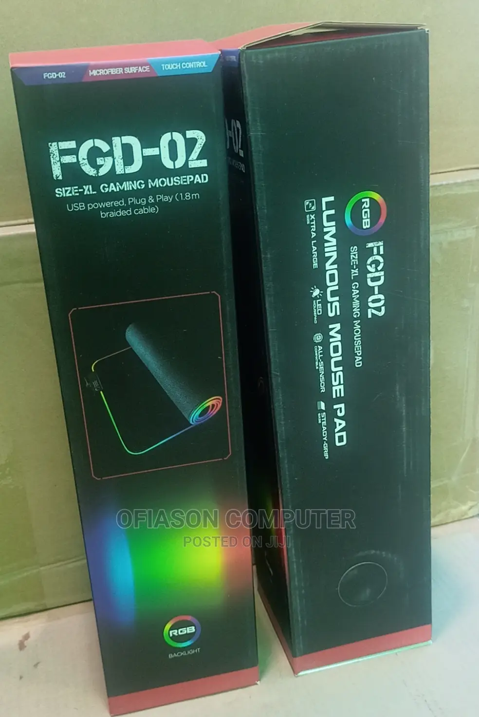 RGB Mouse Pad FGD-02. Size-Xl