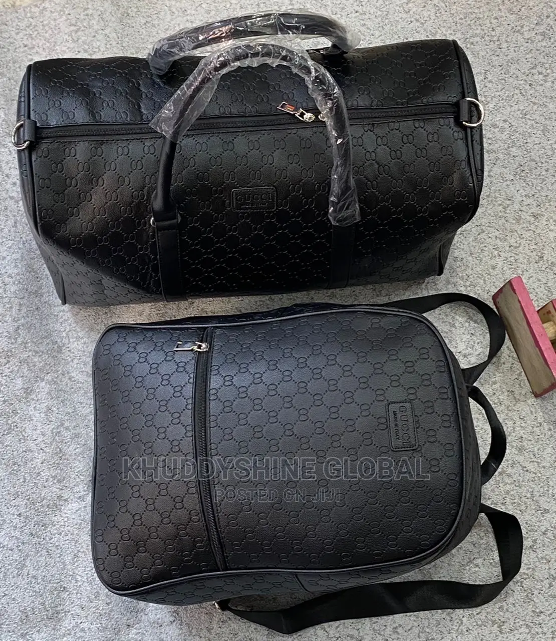 Designers Backpack And Duffle Bag Black