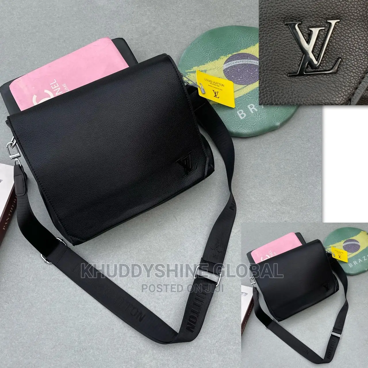 Shoulder Bag Black and Brown