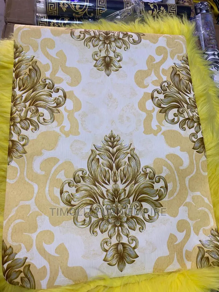 Water-Resistant 3D Wallpaper.